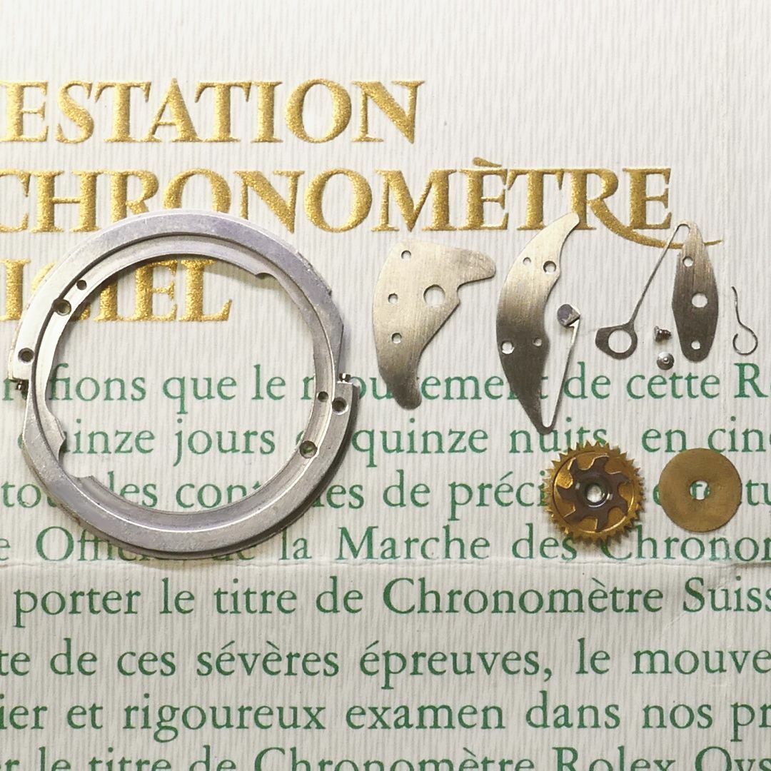 ROLEX - ■ROLEX純正 DAYDATE用文字盤面純正パーツ9点セット・ばら売り可■Ca