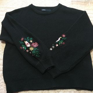 アズノウアズ(AS KNOW AS)のAS KNOW AS 刺繍ニット(ニット/セーター)