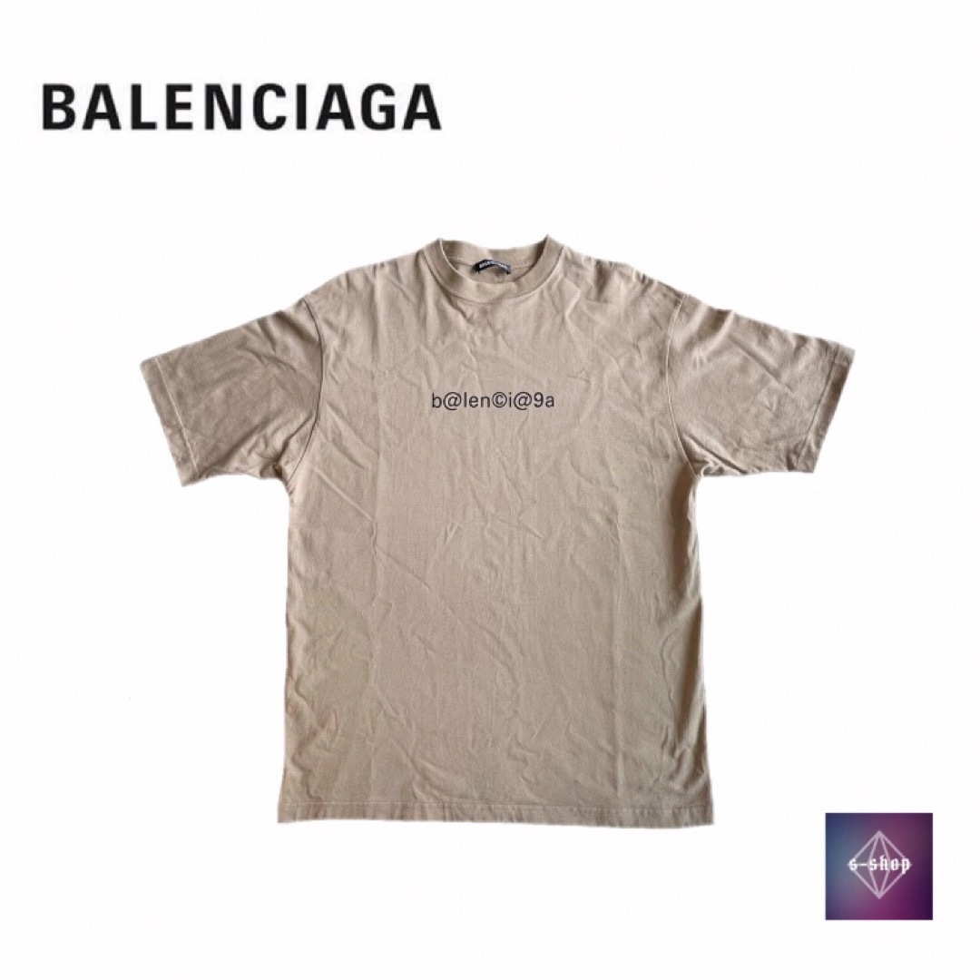 Balenciaga(バレンシアガ)の【美品】 BALENCIAGA バレンシアガ 半袖 Tシャツ トップス コットン メンズのトップス(Tシャツ/カットソー(半袖/袖なし))の商品写真