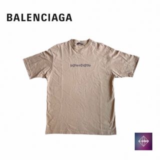 バレンシアガ(Balenciaga)の【美品】 BALENCIAGA バレンシアガ 半袖 Tシャツ トップス コットン(Tシャツ/カットソー(半袖/袖なし))