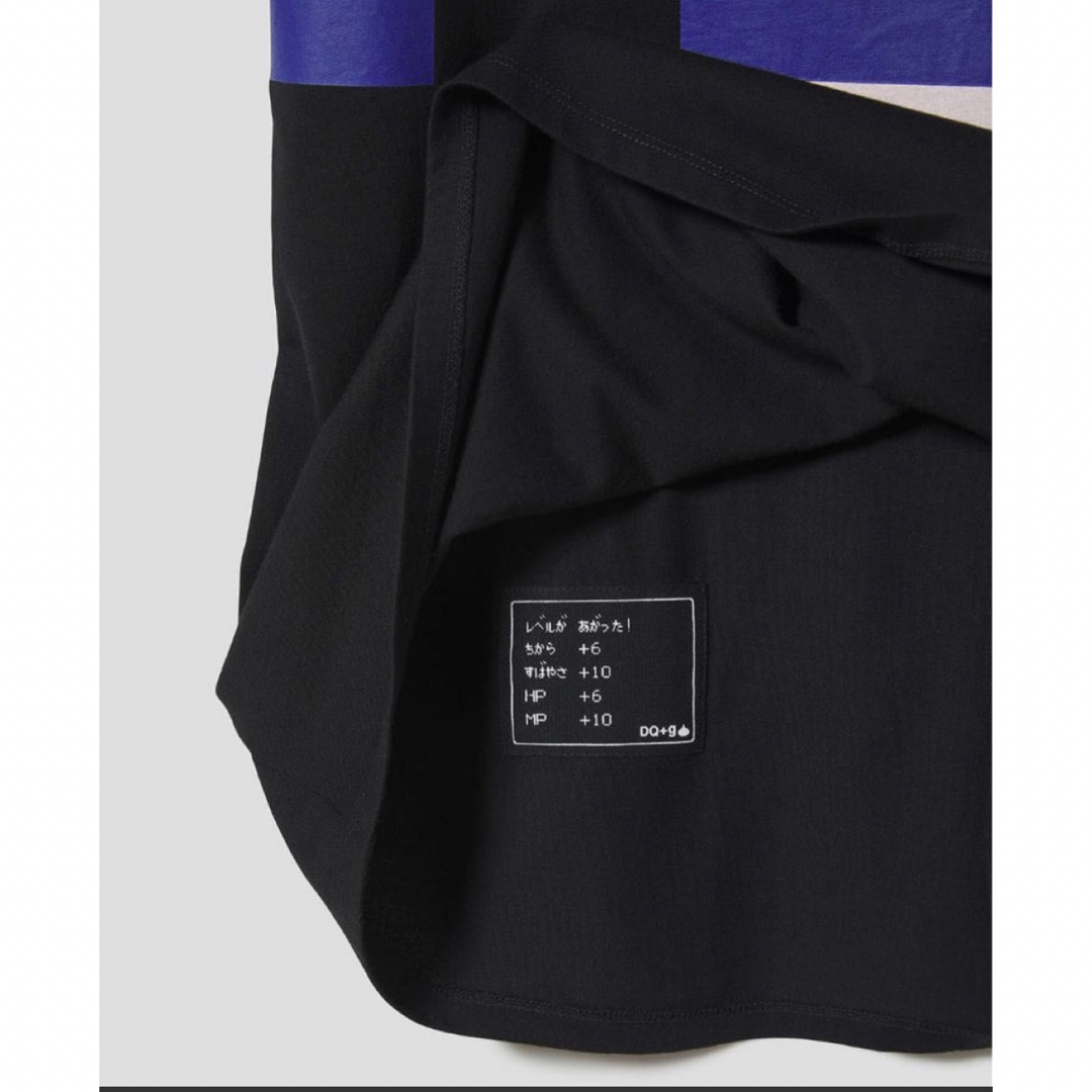 Design Tshirts Store graniph(グラニフ)のドラゴンクエスト DQ+g ボートネックワンピース グラニフ 半袖ワンピース レディースのワンピース(ひざ丈ワンピース)の商品写真
