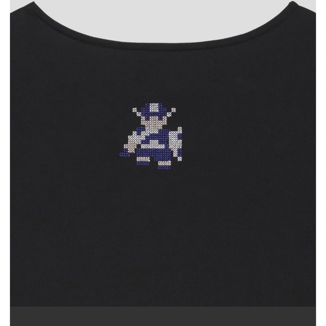 Design Tshirts Store graniph(グラニフ)のドラゴンクエスト DQ+g ボートネックワンピース グラニフ 半袖ワンピース レディースのワンピース(ひざ丈ワンピース)の商品写真