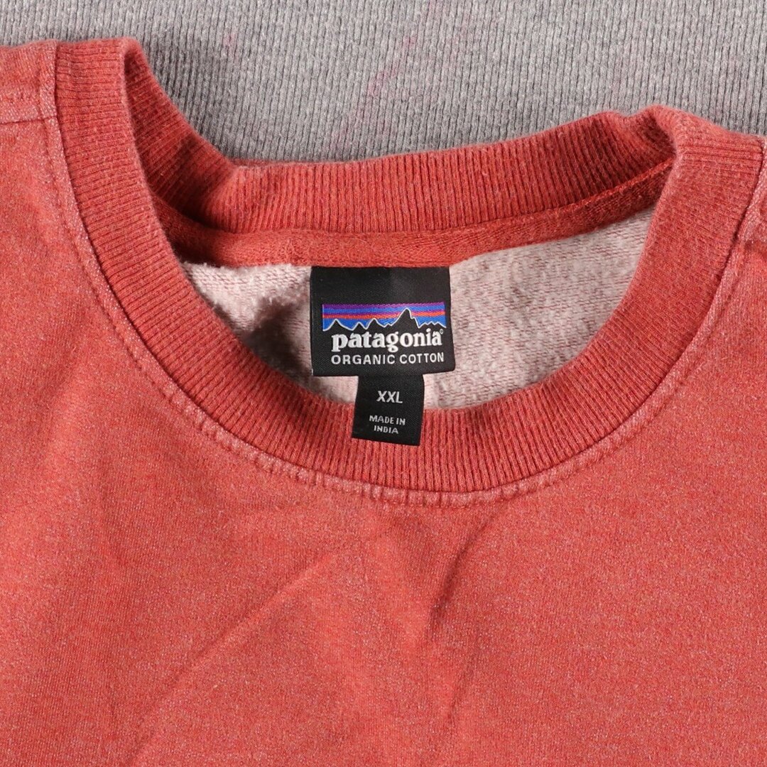 パタゴニア Patagonia ORGANIC COTTON オーガニックコットン ワンポイントロゴスウェット トレーナー メンズXXL /eaa361591 2