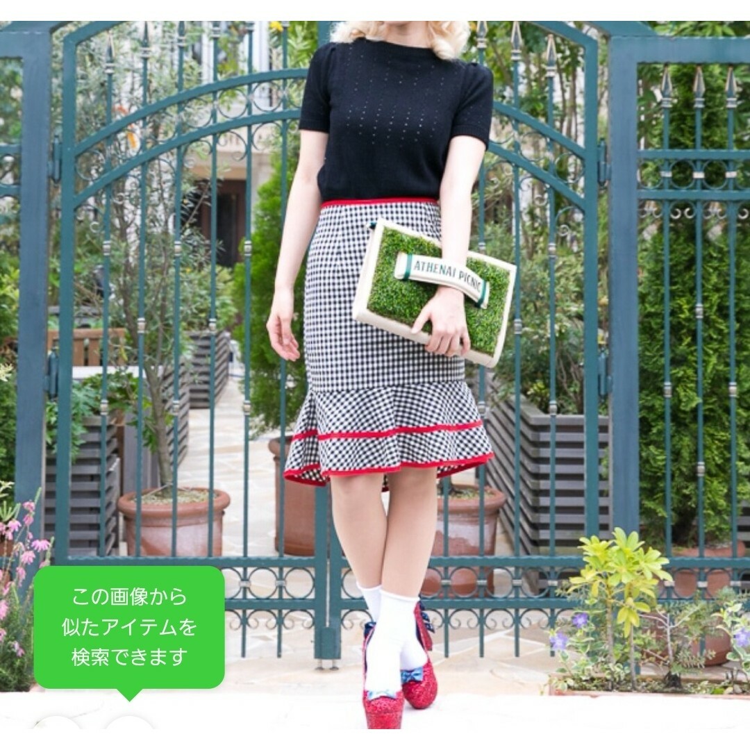 PAMEO POSE(パメオポーズ)のPAMEOPOSE ATHENAI PICNIC SHIELD CLUCH レディースのバッグ(クラッチバッグ)の商品写真