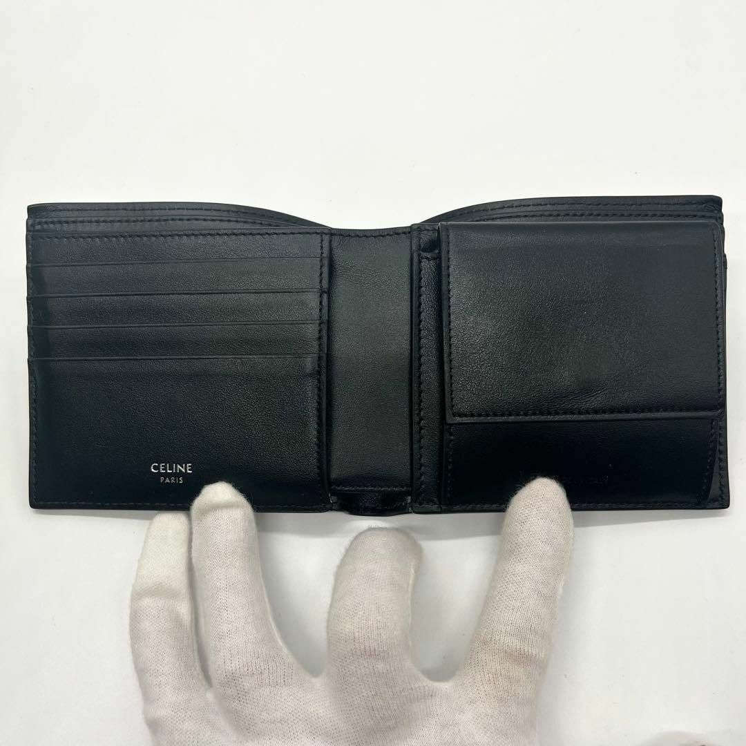 celine - 【未使用品級】CELINE/バイフォールドウォレット/二つ折り