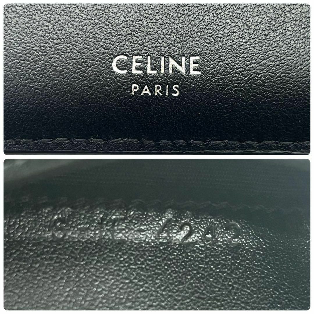 celine - 【未使用品級】CELINE/バイフォールドウォレット/二つ折り