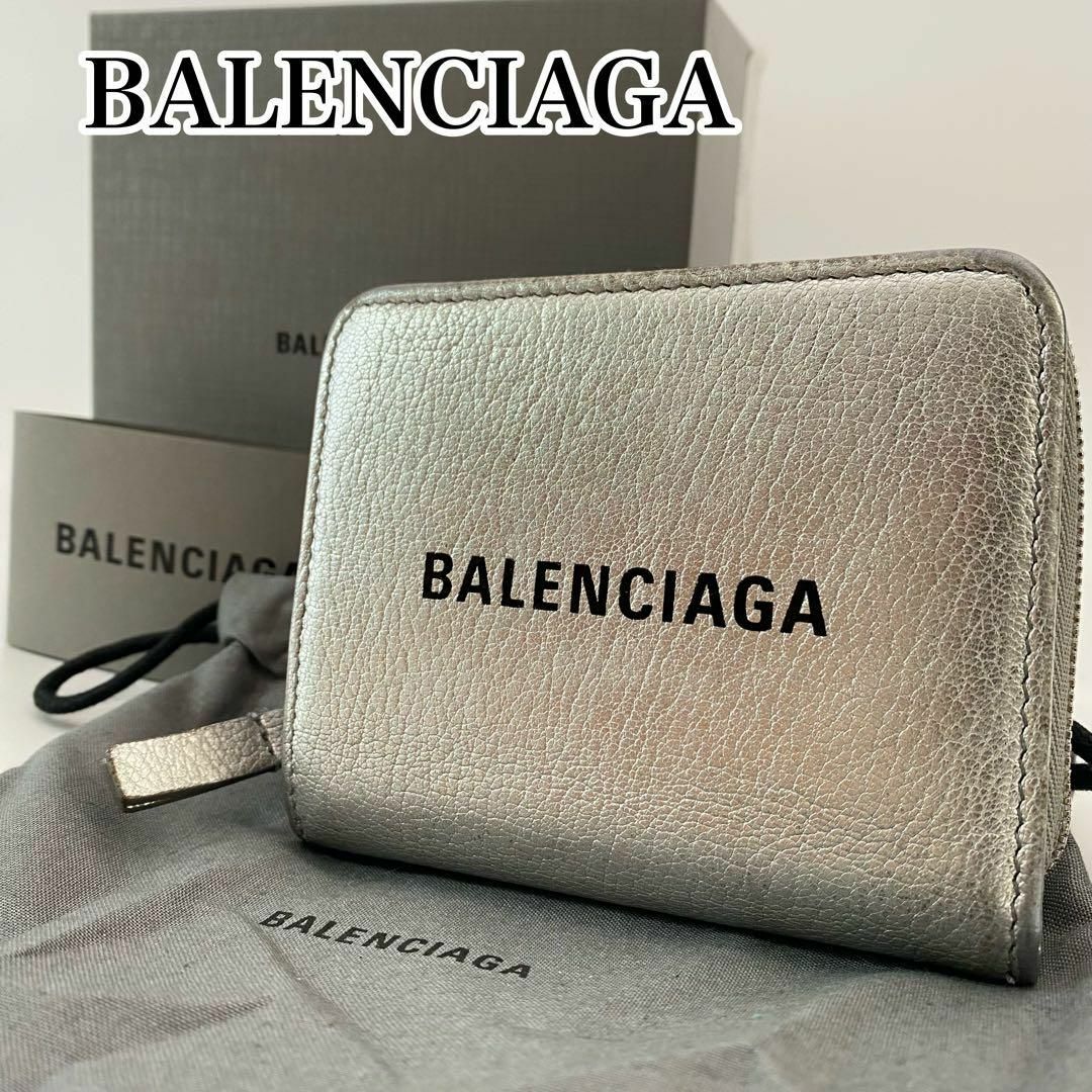 Balenciaga - バレンシアガ エブリデイ 二つ折り ミニウォレット