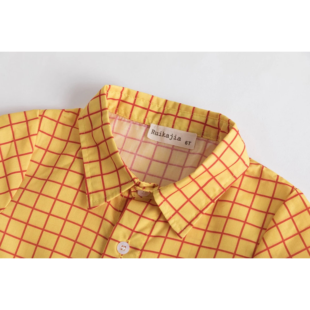 新品♡100 トイストーリー ウッディ風 シャツ ベスト バンダナ 3点 ...