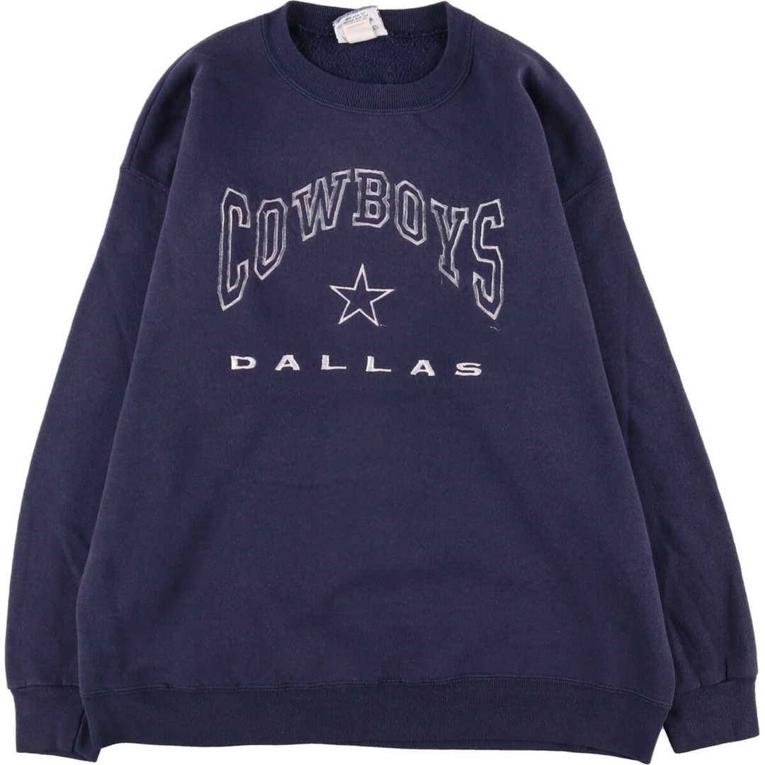 90年代 リー Lee SPORT NFL DALLAS COWBOYS ダラスカウボーイズ スウェットシャツ トレーナー USA製 メンズXL ヴィンテージ /eaa363648