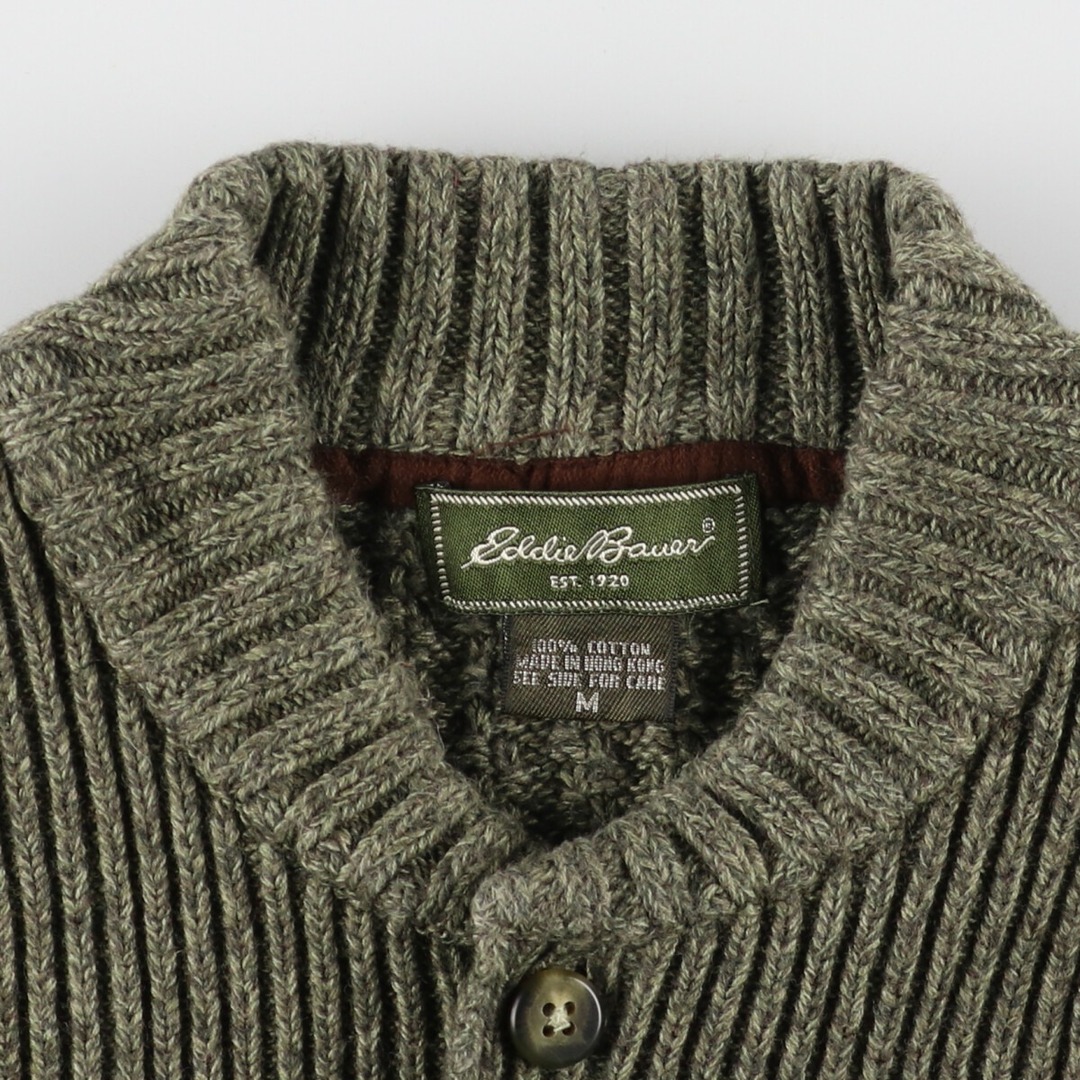 Eddie Bauer - 古着 エディーバウアー Eddie Bauer ヘンリーネック