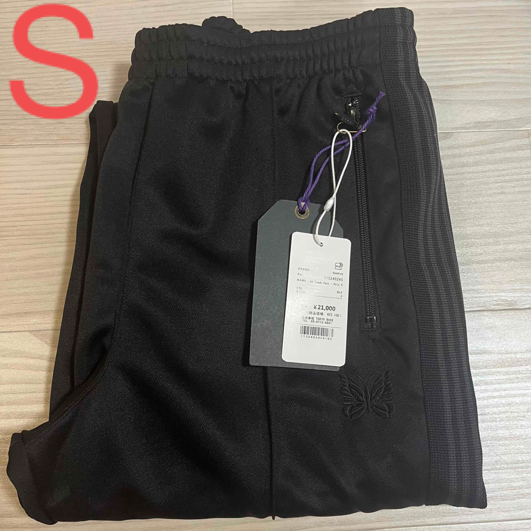 NEEDLES TRACKPANTS 別注STUDIOUS ブラック23ss S | フリマアプリ ラクマ