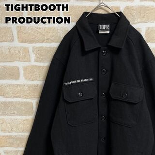 TIGHTBOOTH タイトブース ウールCPOジャケット ブラック XL