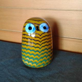 イッタラ(iittala)のイッタラ バード OWLET イエロー Birdsbytoikka オイバ 北欧(置物)