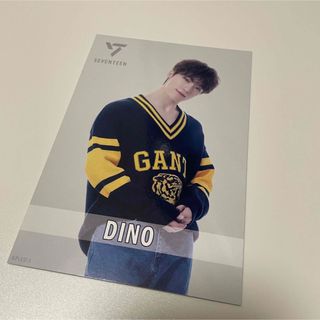 セブンティーン(SEVENTEEN)のSEVENTEEN DINO スタンドビジュアルカード　くじ(K-POP/アジア)