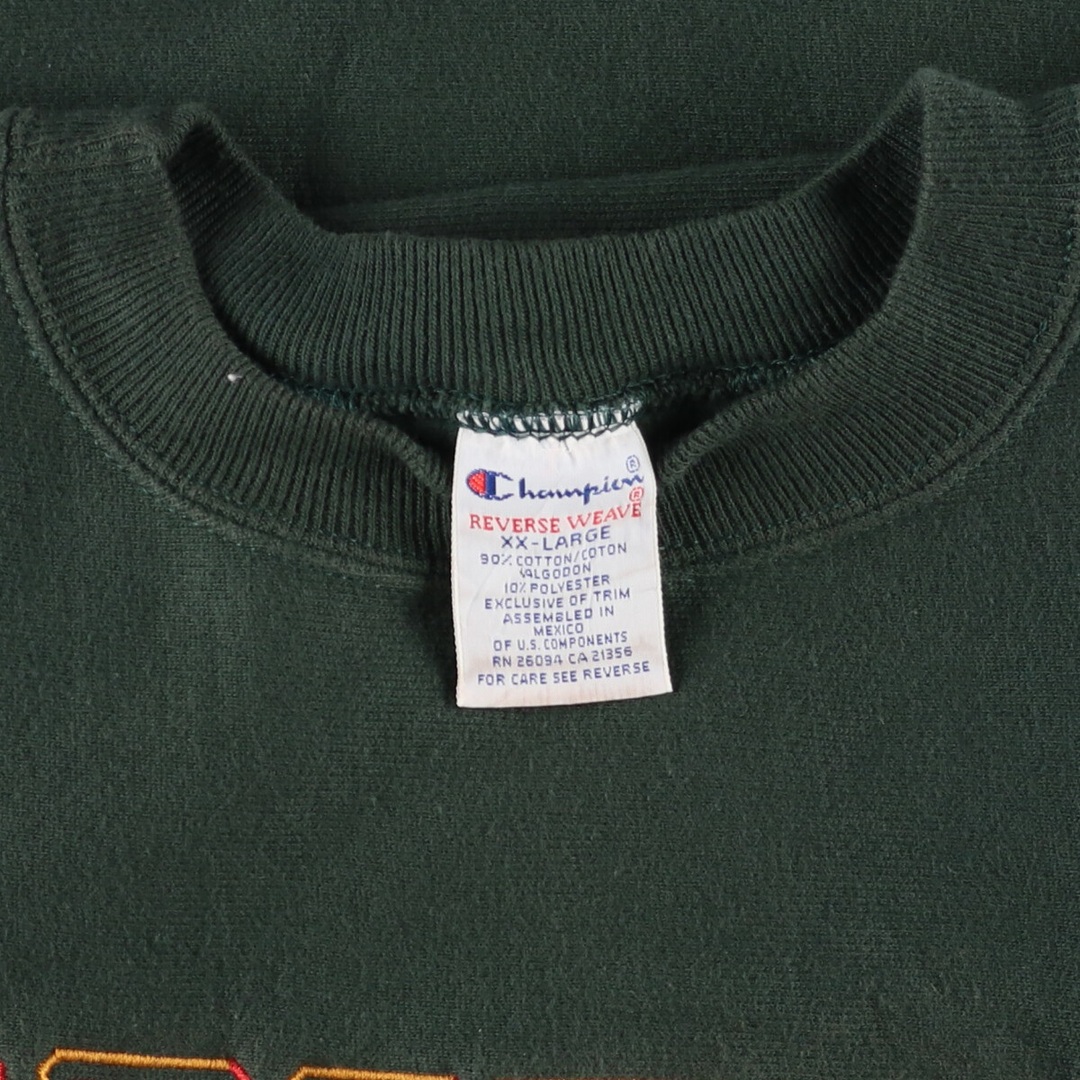 90年代 チャンピオン Champion リバースウィーブ 刺繍タグ カレッジ