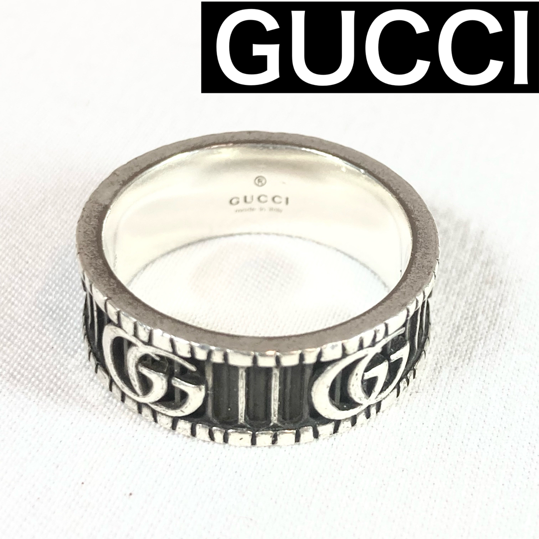 Gucci   グッチ GUCCI ダブルG リング 指輪 シルバー メンズ 刻印の