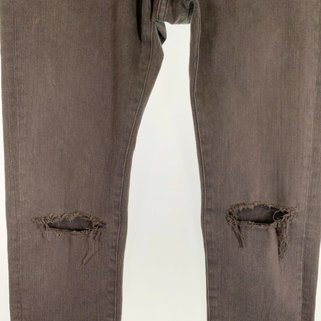 UNDERCOVER(アンダーカバー)のアンダーカバー 18SS ヒザヤブレ デニムパンツ ジップ UCU4501-1 メンズのパンツ(デニム/ジーンズ)の商品写真