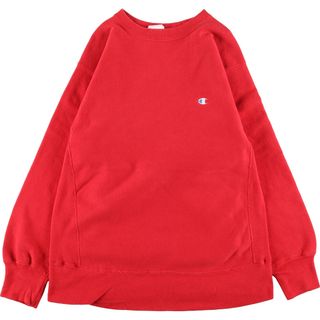 チャンピオン(Champion)の古着 80年代 チャンピオン Champion リバースウィーブ トリコタグ ワンポイントロゴスウェット トレーナー USA製 メンズL ヴィンテージ /eaa362826(スウェット)