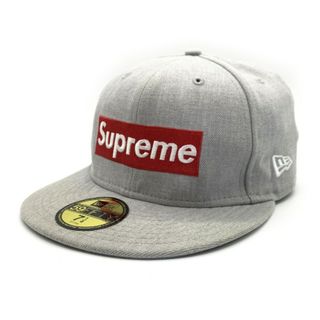 Supreme◇キャップ/7 1/2/ウール/NVY/メンズ-