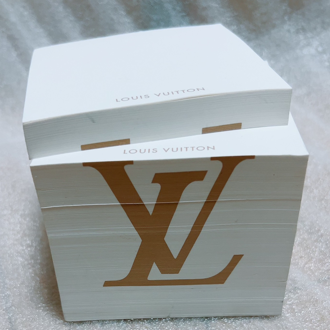 LOUIS VUITTON - メモ帳 インテリア キューブ型【ルイヴィトン】正規品