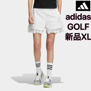 アディダス(adidas)の新品XL  adidas GOLF   メッシュレイヤード ショートパンツ(ウエア)