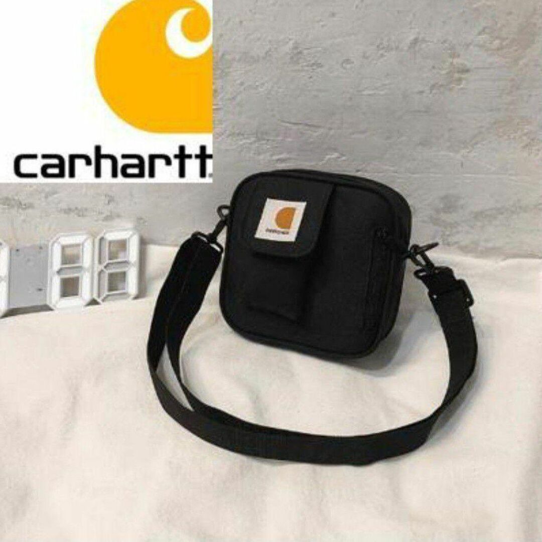 carhartt(カーハート)のCarhartt カーハート コンパクト ショルダーバッグ ブラック 男女兼用 メンズのバッグ(ショルダーバッグ)の商品写真