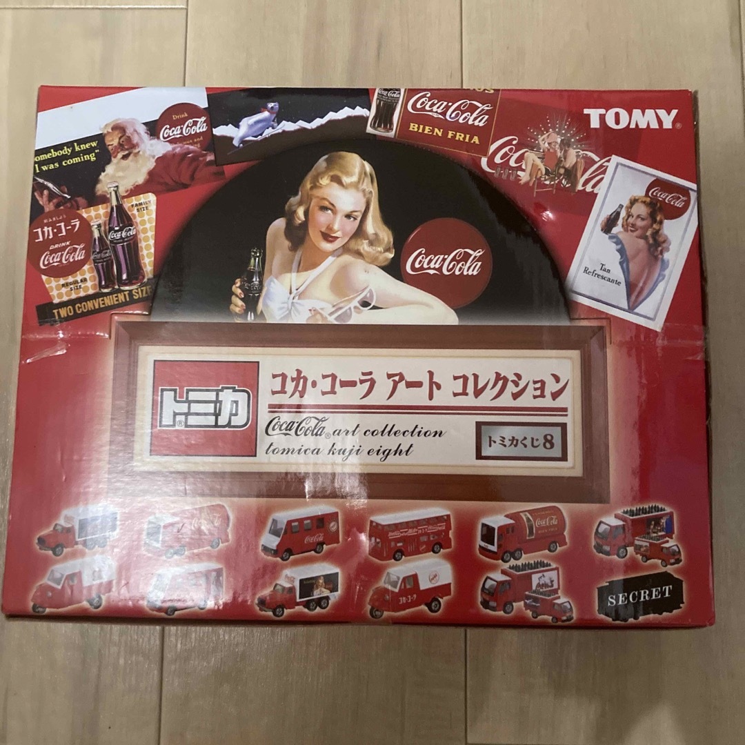 新品未使用 コカコーラ アートコレクション トミカ 12台セット