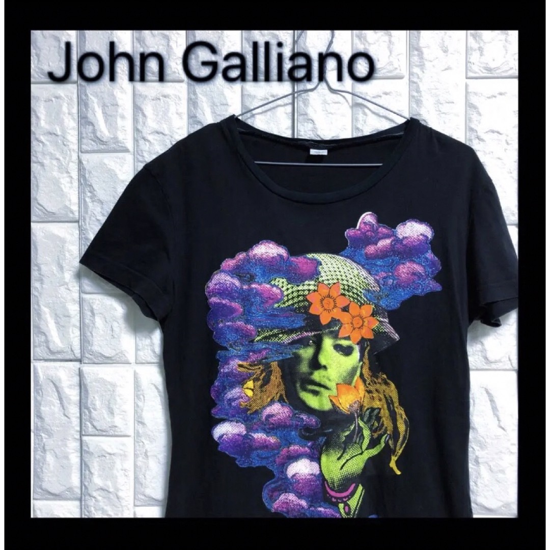 【希少レア】John Galliano プリントTシャツ