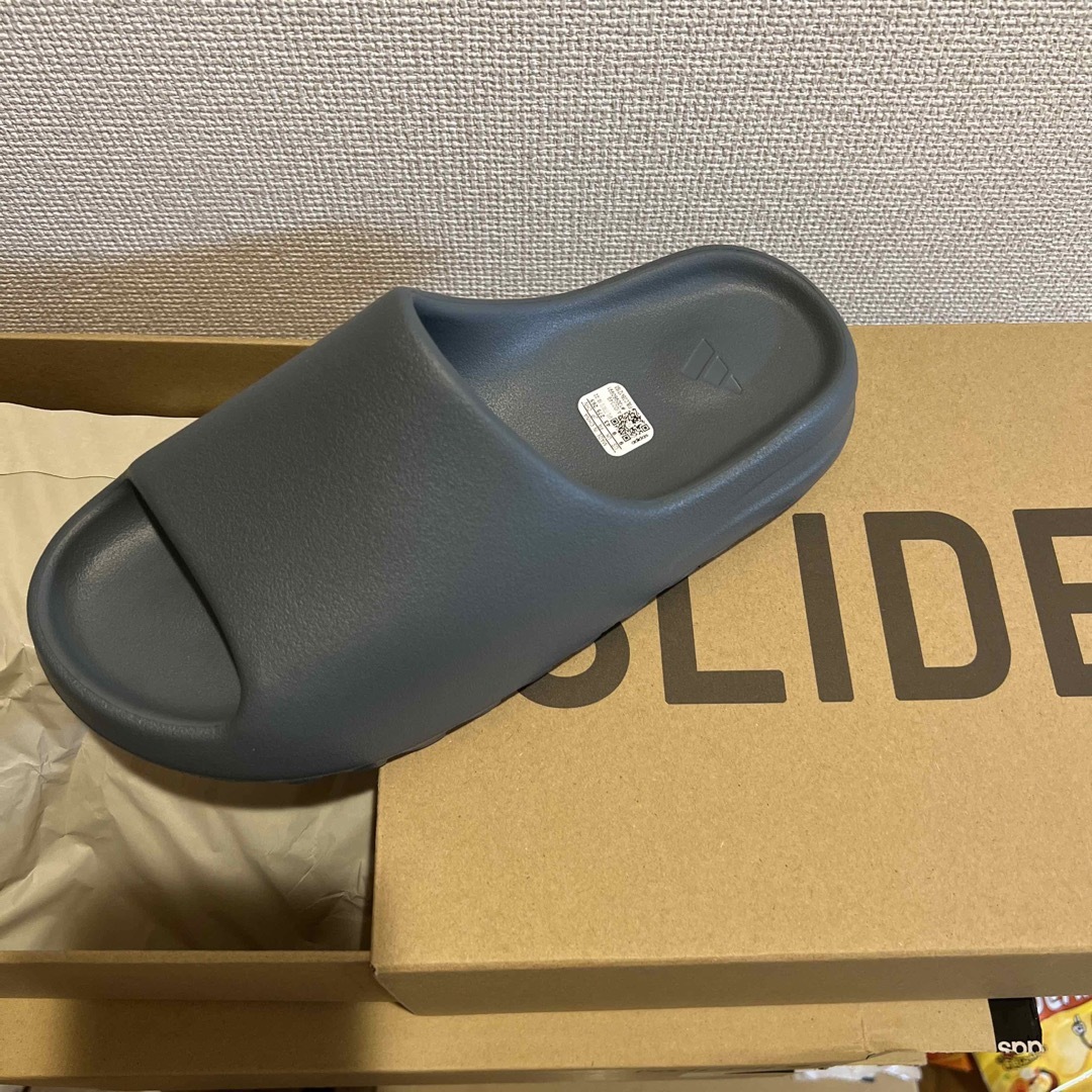 ★新品★ yeezy slide marine イージー　スライド　27.5cm