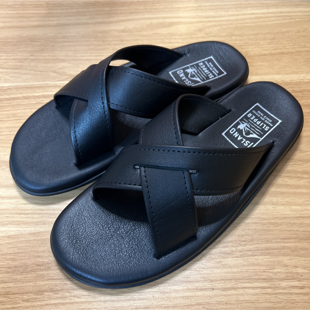 ISLAND SLIPPER サンダル 新品 ブラック 28cm ★早いもの勝ち