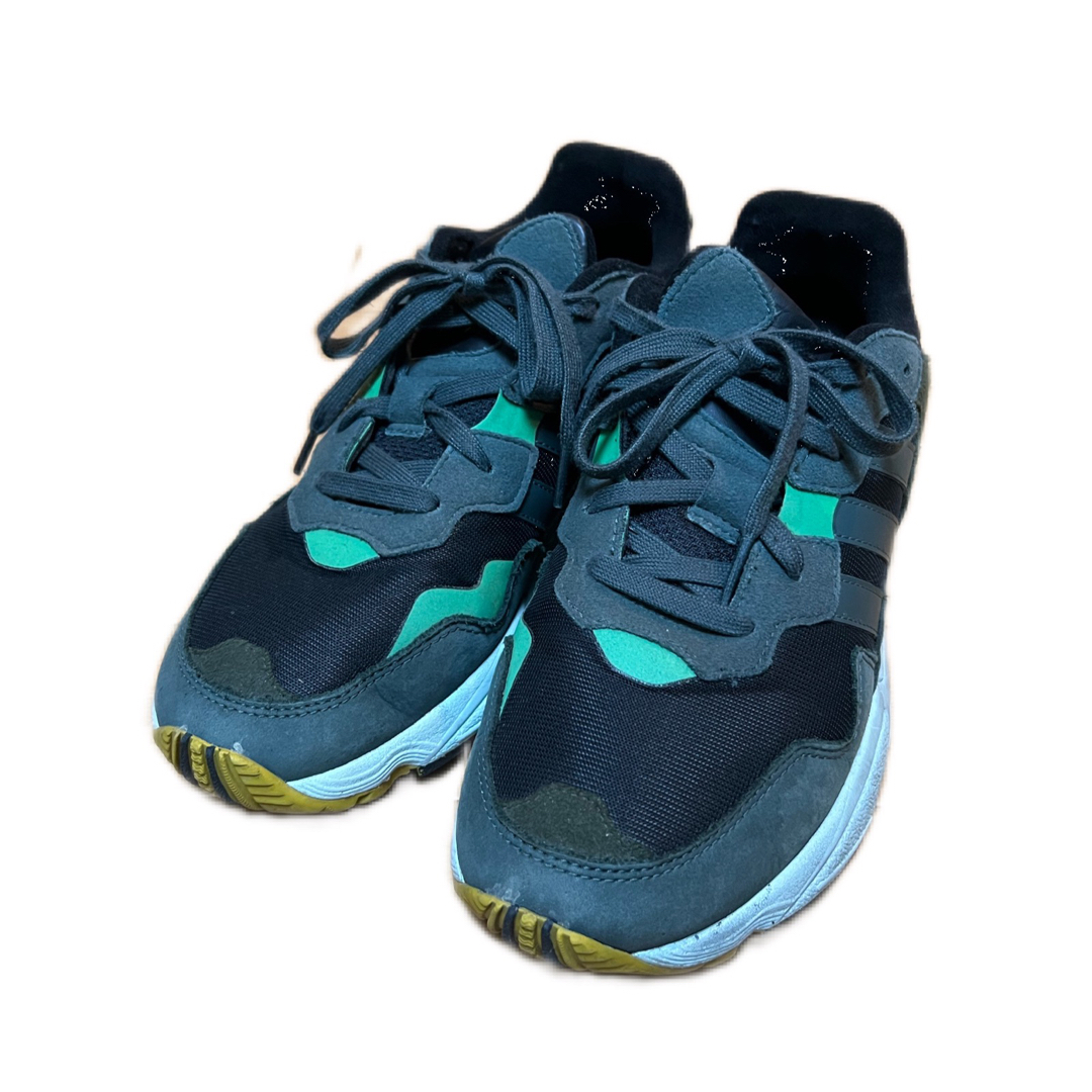 adidas - adidas グリーン スニーカー 27.0 緑コーデの通販 by くー's