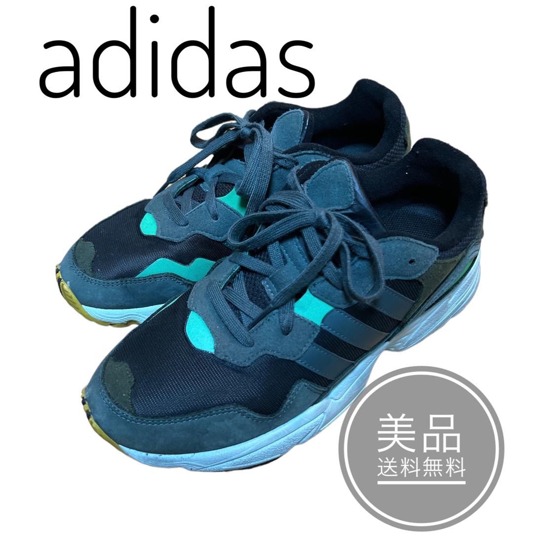 adidas - adidas グリーン スニーカー 27.0 緑コーデの通販 by くー's