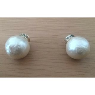 フィービィー(phoebe)のPhoebe Phoebe/ W リバーシブルビジューマグネットピアス クリア(ピアス)