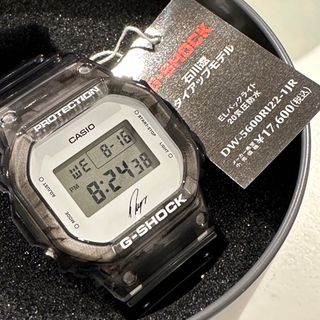 ジーショック(G-SHOCK)のSALE！新品未使用/石川遼モデル　国内正規品　DW-5600RI22-1JR(腕時計(デジタル))