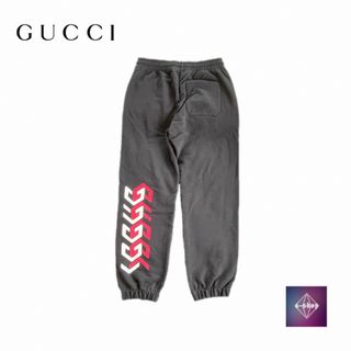 グッチ(Gucci)の【美品】 GUCCI グッチ GUCCI ミラー プリント  スウェット パンツ(その他)