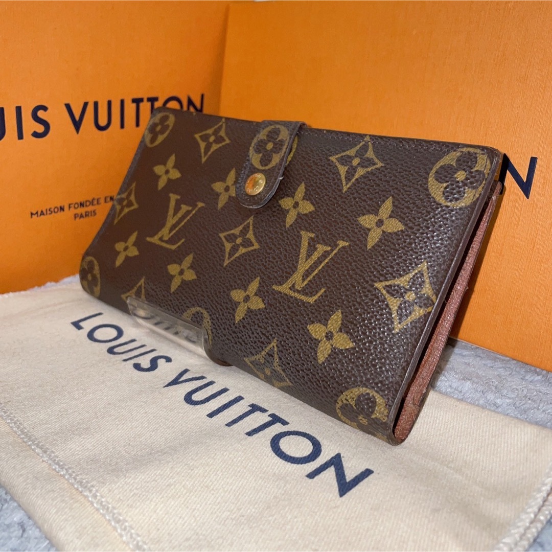 LOUIS VUITTON(ルイヴィトン)のUSA限定 ルイヴィトン コンチネンタルクラッチ がま口長財布 レディースのファッション小物(財布)の商品写真