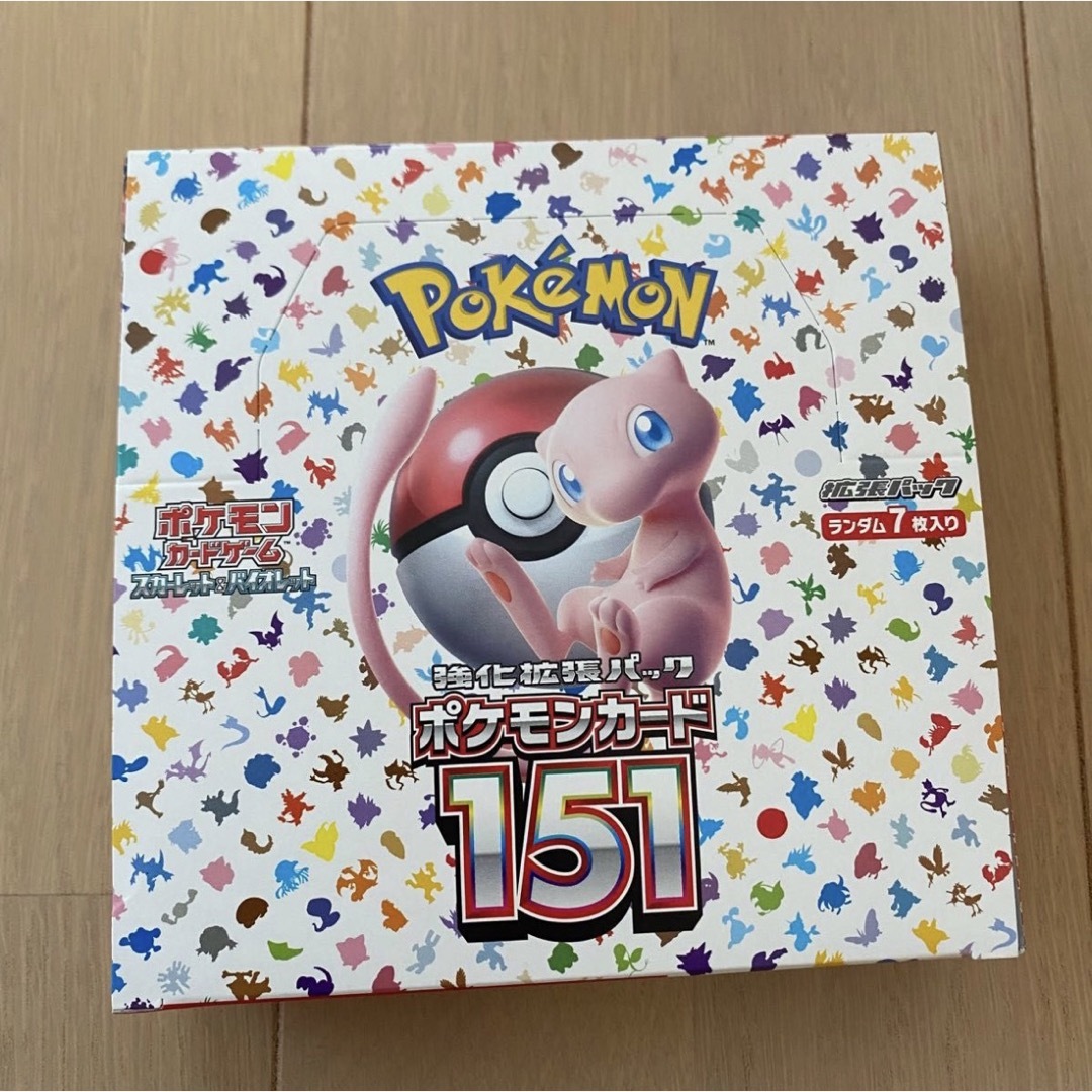 ポケモン - ポケモンカード 151 ボックス BOX シュリンクなし 1BOX の+