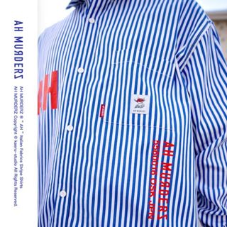 AH MURDERZ “AH“ Italian Stripe Shirts 限定(シャツ)