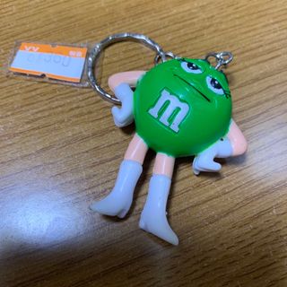 キーホルダー m&ms M&M'S エムアンドエムズ グリーン(キーホルダー)