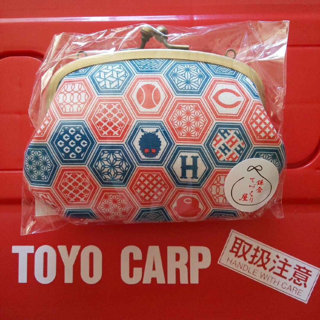 カープがま口（亀甲）！限定完売品！おまけ付き♪