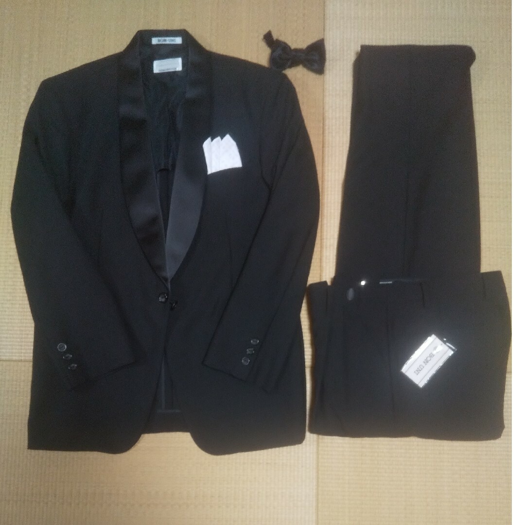 新品未使用】拝絹タキシード セットアップ(燕尾服モーニング服)タグ付