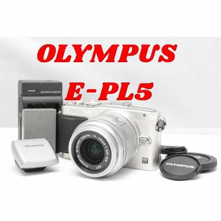 オリンパス(OLYMPUS)の撮影可能　ジャンク　オリンパス　E-PL5 レンズキット　難アリ(ミラーレス一眼)