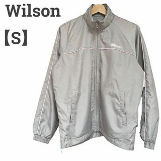 ウィルソン レディース【S】ウインドブレーカー♡ナイロンジャケット ピンク♡灰色 Wilson ナイロンジャケット レディース