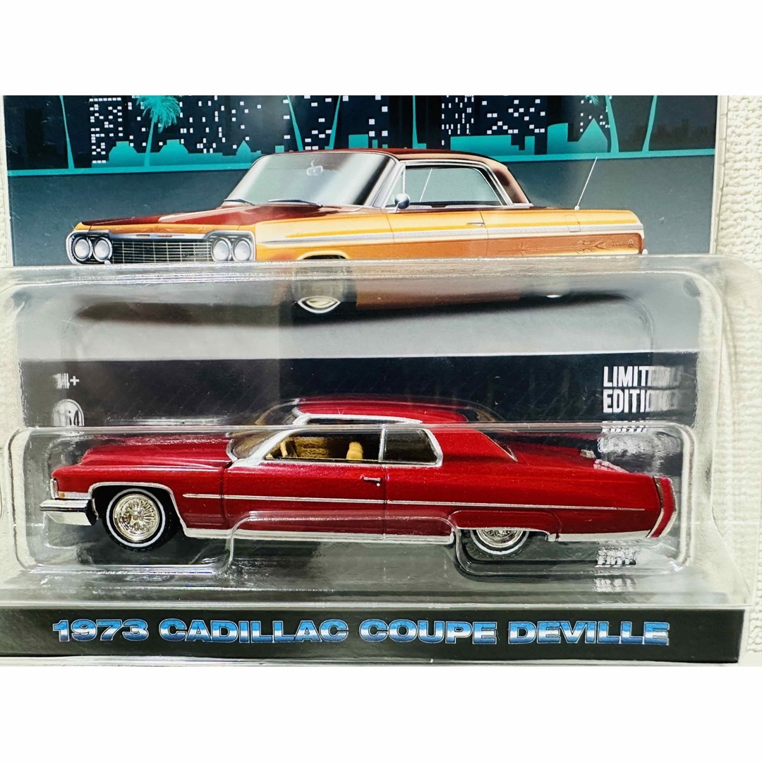 Cadillac(キャデラック)のGL/'73 Cadillacキャデラック Devilleデビル 1/64 エンタメ/ホビーのおもちゃ/ぬいぐるみ(ミニカー)の商品写真