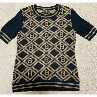 FENDI フェンディ 半袖クロップドTシャツ XS ハイブランド