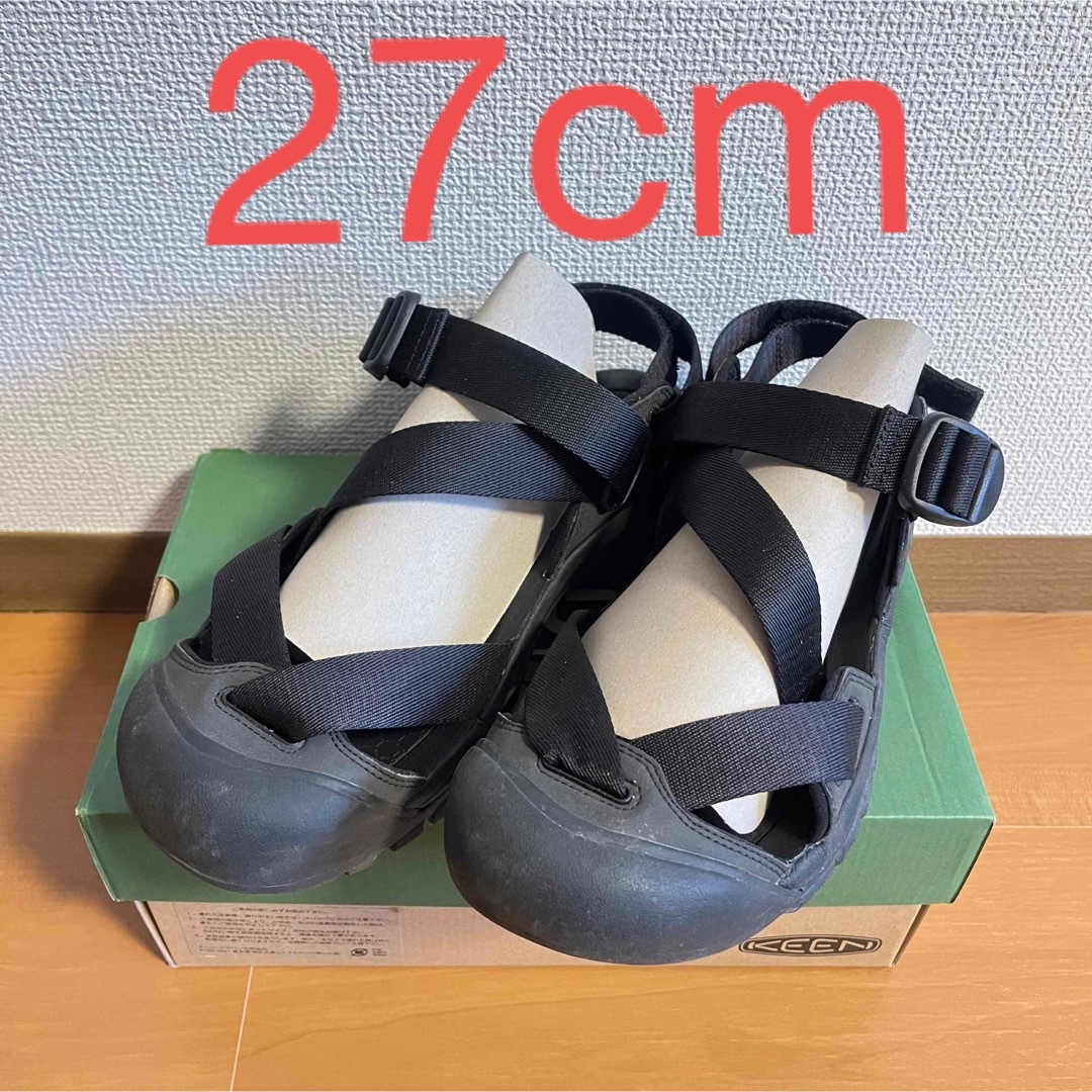 27cm keen zerraport 2 ゼラポート 1022418 ブラック - サンダル