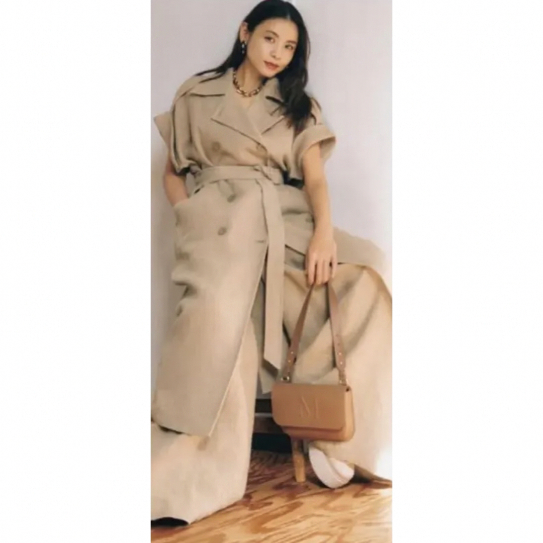 Max Mara - MaxMara ピュアリネントレンチコート新品タグ付き タキマキ ...