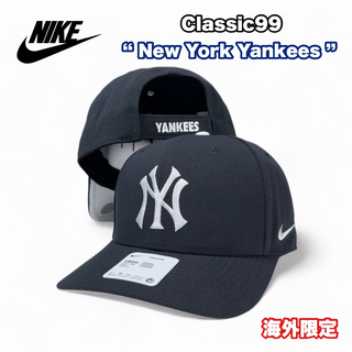 NIKE Classic99 ヤンキース NV×WH サイズ調整 海外限定