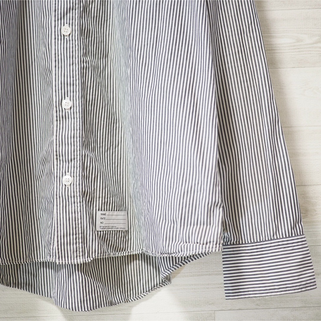 VISVIM SS Ahab Stripe ShirtGiza L