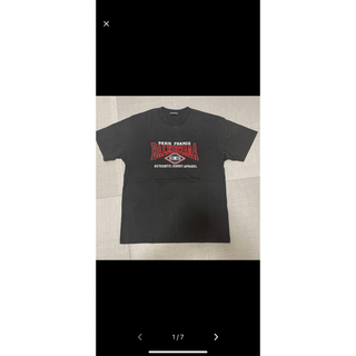 バレンシアガ Tシャツ・カットソー(メンズ)（ブラック/黒色系）の通販 